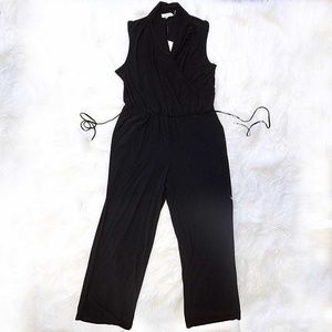 NWT Calvin Klein black wide-legged jumpsuit